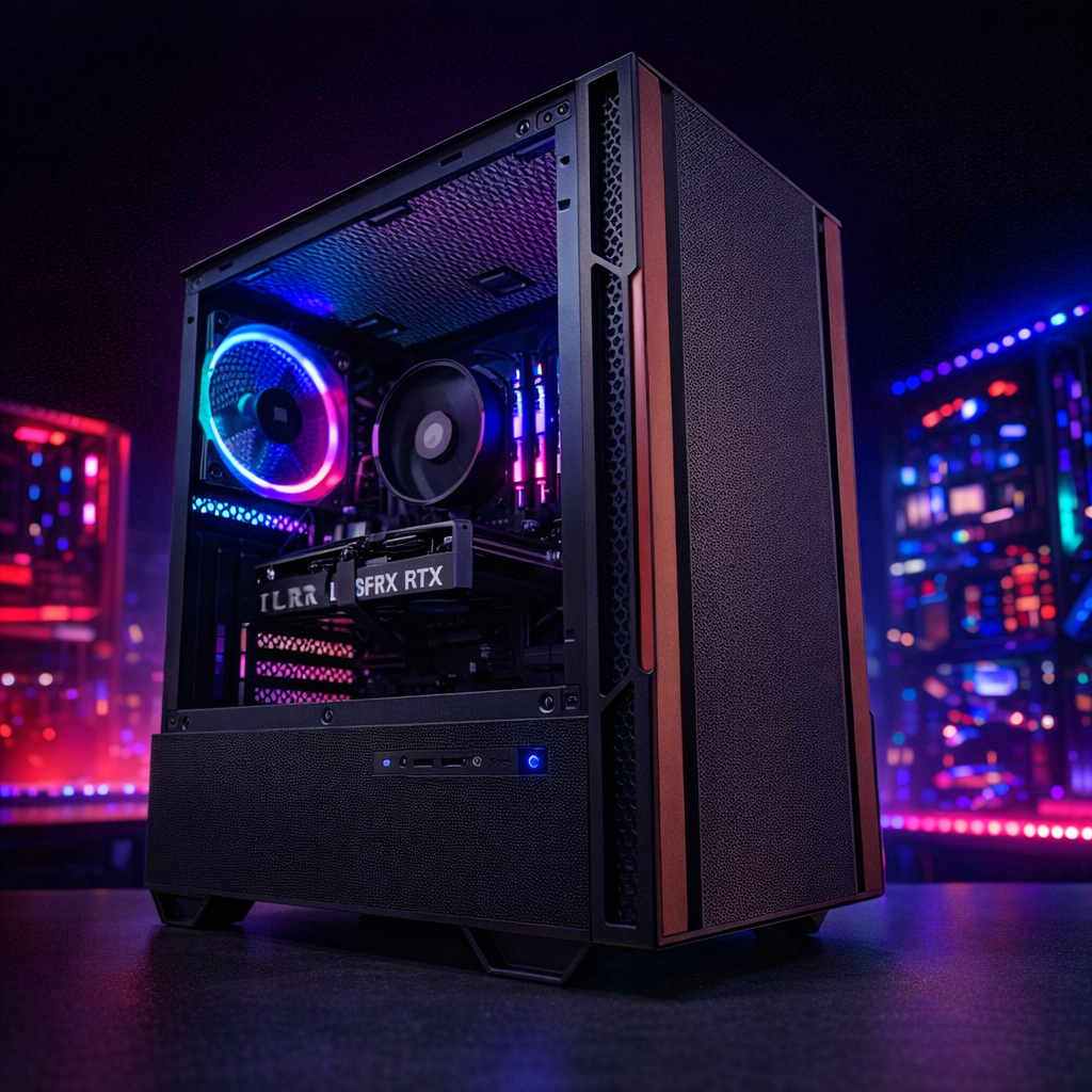 PC Gaming RGB montado con componentes premium